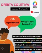 Curso português para estrangeiro